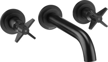 Bateria umywalkowa podtynkowa nero/czarny BQT N54D