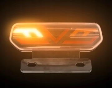 ВЕЛ ЗАДНИЙ СВЕТ МОТОЦИКЛА СКУТЕРА КВАДРОЦИКЛА ATV ЭНДУРО КРОС