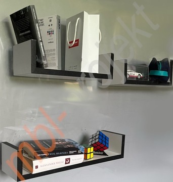 Настенный настенный набор из 3 штук белых