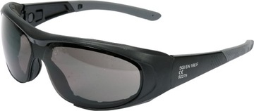 OKULARY OCHRONNE SZARE Z PASKIEM / YT-73765 / YATO