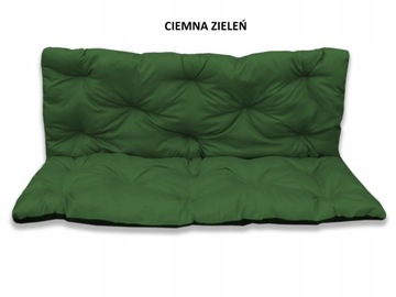 Poduszka na ławkę ogrodową huśtawkę 100x60x50