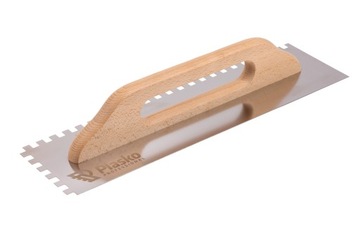 Plasko paca zębata do kleju zapraw tynku ząb 20x10 U 480x130 produkt POLSKI