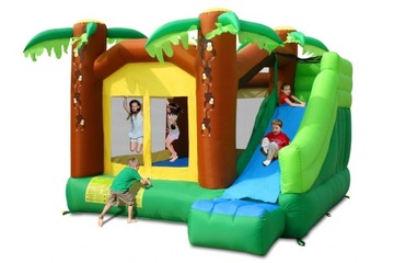 dmuchaniec małi gaj Dmuchany zamek DŻUNGLA trampolina HappyHop