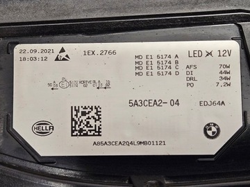 BMW IX IX20 I20 M60 LASER SVĚTLO