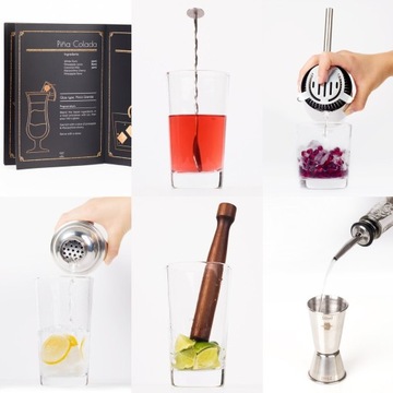 Набор напитков-шейкера Rusty Barrel Bartender UK