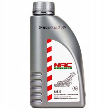 Масло для бензиновых газонокосилок NAC SAE 30 0,6 л