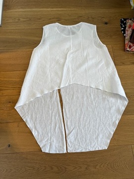 Летняя льняная блуза M/L/100% лен/3313н