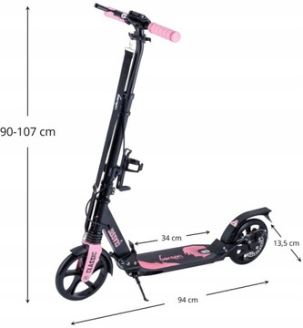 СКУТЕР BERGEN CLASSIC С ДИСКОВЫМ ТОРМОЗОМ