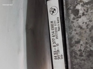 BMW 3 E46 3.0D PAS CHLADIČ 8377614