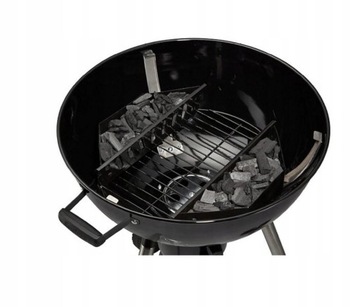 БОЛЬШОЙ САДОВЫЙ УГОЛЬНЫЙ ГРИЛЬ + КОЛЕСА + КОНТЕЙНЕРЫ КРУГЛЫЙ ГРИЛЬ