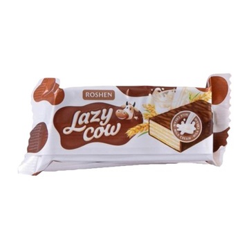 Roshen Lazy Cow Wafelki в шоколадном покрытии 1 кг