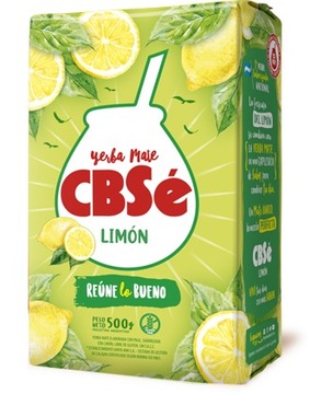 Yerba Mate CBSe LIMON cytrynowa 500g LEMON