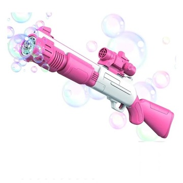 BUBBLE GUN BUBBLE МАШИНА АВТОМАТИЧЕСКАЯ + ЖИДКОСТЬ + КОНЦЕНТРАТ БАЗУКИ