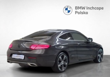 Mercedes Klasa C W205 Coupe Facelifting 2.0 300 258KM 2021 Mercedes-Benz Klasa C 4MATIC Coupe, Panoramiczny dach, Kamera 360, Burmest, zdjęcie 22