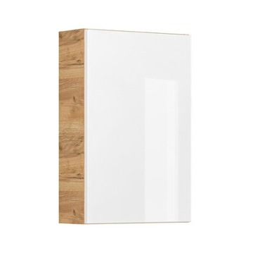 Szafka wiszaca dąb country / biała System 40 cm x 60 cm x 16 cm