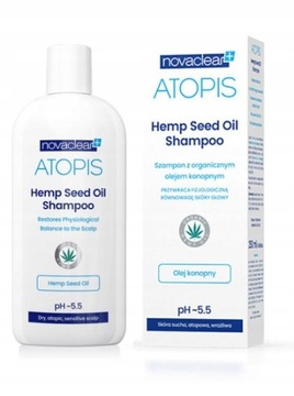 ATOPIS SZAMPON Z ORGANICZNYM OLEJEM KONOPNYM 250ml