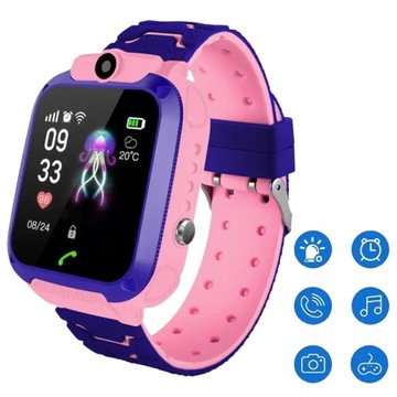 SMARTWATCH DLA DZIECI ZEGAREK SIM 2G-4G WIFI POŁACZEN WIDEO WODOODPORNY