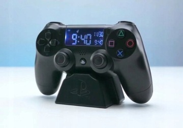Будильник Playstation - для геймера ЧЕРНЫЙ ГЕЙМЕР ПОДАРОК ​​МАЛЬЧИКУ 8-14 лет
