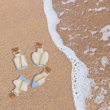 Украшение автомобиля, крошечная мини-стеклянная бутылка