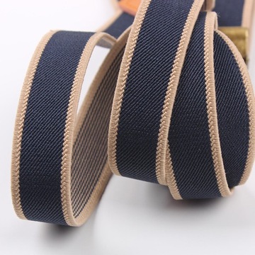 Szelki dla mężczyzn regulowany pas Y z tyłu do spodni kostium ślubny niebieski