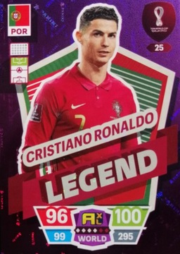 WORLD CUP QATAR 2022 LEGEND 25 RONALDO