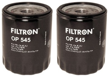 2× FILTRON OP 545 FILTR OLEJE