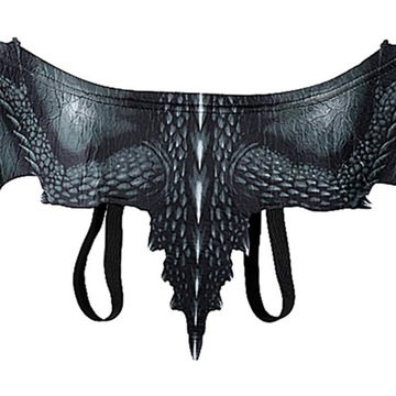 Забавный костюм дракона, игрушка в подарок на Хэллоуин для черного цвета