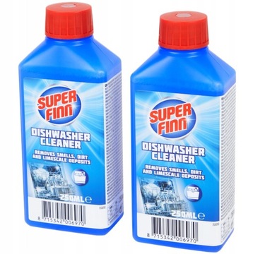 ŚRODEK DO CZYSZCZENIA ZMYWARKI SUPERFINN 2x250ml.