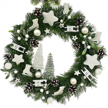 РОЖДЕСТВЕНСКИЕ УКРАШЕНИЯ ВЕНОК СОЗДАНИЕ ВЕНКА РОЖДЕСТВЕНСКАЯ ЕЛОЧНАЯ КОМПОЗИЦИЯ РОЖДЕСТВЕНСКИЕ ШАРЫ