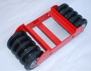 Wózek Transportowy Do Transportu Rolka Wózek Pod Koło 2300kg 20cm Czerwony