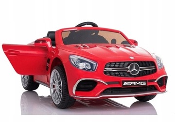 Автомобиль на аккумуляторе MERCEDES SL65 AMG USB, КОЖА, ЭВА