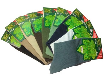 ПОЛЬСКИЕ ЭКО НОСКИ БЕЗ ДАВЛЕНИЯ 100% ХЛОПОК 5шт.