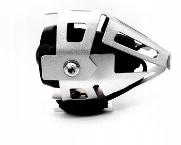 2 светодиодные галогенные лампы для мотоциклов, четыре фары