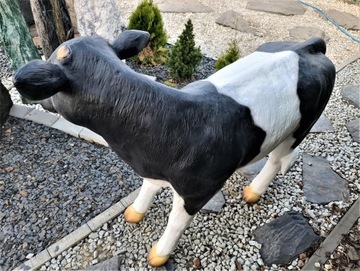 САДОВАЯ ФИГУРКА - КОРОВА / ТЕЛЕНОК XXL СТОЯЩИЙ