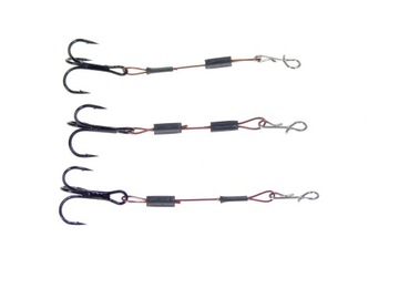 3 x DOZBROJKA DO PRZYNĘT KOTWICA #8 PRZYPON 1x7/ 3,5 cm 15 kg