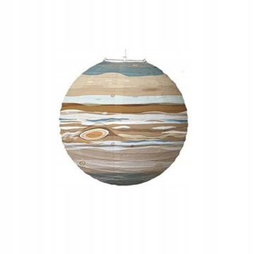 Osiem planet papierowych Latarnie lampek kulkowych