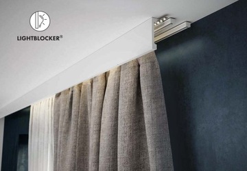 Полоска для установки карниза. LED.10см LK01Creativa