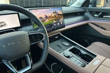 Chery Tiggo 9 SUV PHEV 1.5 Super Hybrid 428KM 2025 Chery Tiggo 9 Od reki Glosniki Sony Podgrzewana kierownica 1.5 428KM, zdjęcie 15