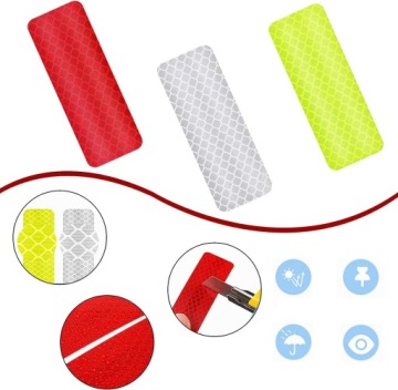 90X СВЕТЯЩАЯСЯ ЛЕНТА, Светоотражающие наклейки, ВЕЛОСИПЕД, НОЧНОЙ ПОДАРОК ​​ДЛЯ РЕБЕНКА