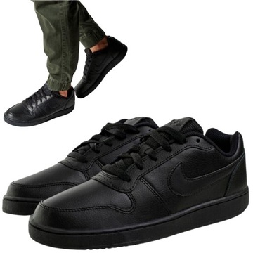 NIKE EBERNON LOW BUTY MĘSKIE SPORTOWE SKÓRZANE