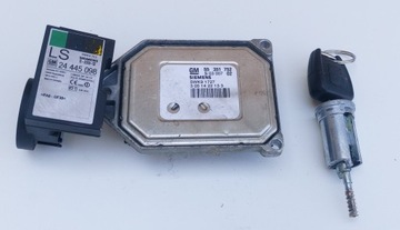ZESTAW STARTOWY STEROWNIK SILNIKA OPEL ASTRA ZAFIRA VECTRA 1.8 55351752