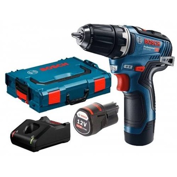 BOSCH WIERTARKO-WKRĘTARKA GSR 12V-35 2x3.0 L-BOXX