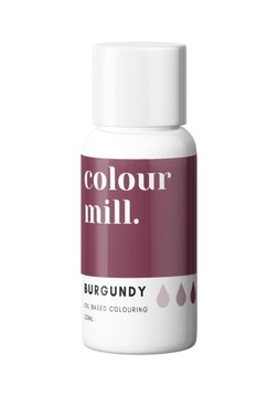 Barwnik olejowy Colour Mill 20ml BURGUNDY Bordowy