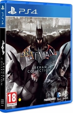 BATMAN ARKHAM COLLECTION PS4 PS5 NOWA FOLIA