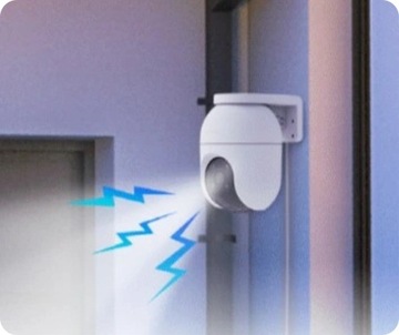 Kamera WiFi EZVIZ 8MPX C8c 4K Obrotowa Zewnętrzna Detekcja AI Śledzenie