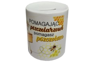SKARBONKA pszczelarska na napiwki prezent