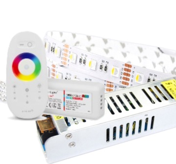 ZESTAW Taśma LED RGBW 5m 4W1 ST.DOTYKOWY B.CIEPŁY