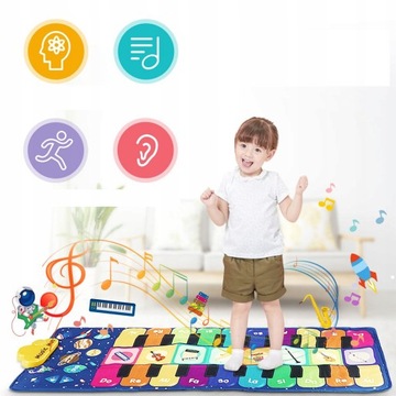 КОВРИК, ИГРАЮЩАЯ МУЗЫКУ, ТАНЕЦ, ПИАНИНО, ИГРА