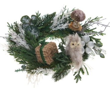 ВЕНОК РОЖДЕСТВЕНСКИЙ ВЕНОК УКРАШЕНИЕ ДВЕРИ ПОДАРОК