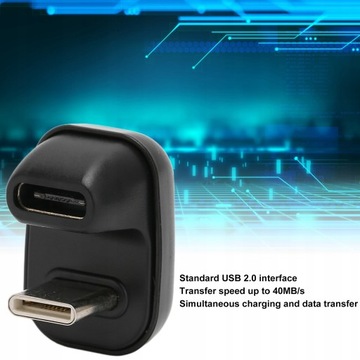 АДАПТЕР U-КОЛЕНЬНОГО ТИПА ТИПА C ИНТЕРФЕЙС USB2.0